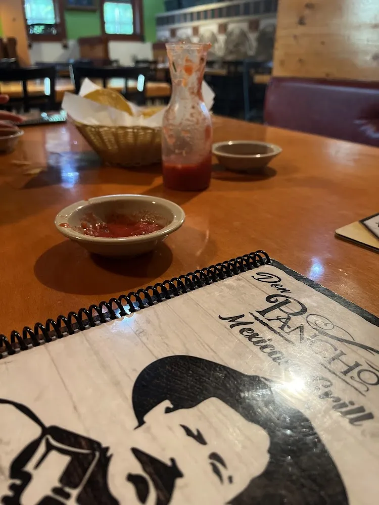 Chips and Salsa and Queso Dip