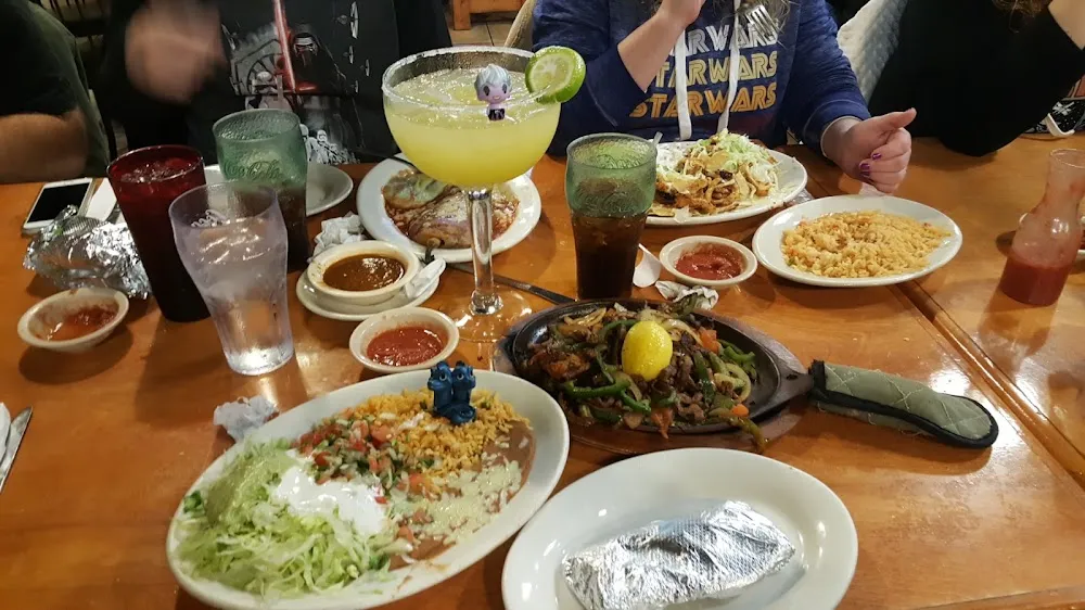 Fajitas and Joumo Margarita